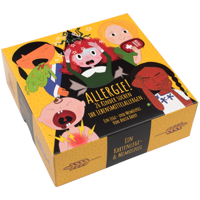 Das Spiel: Allergie! 26 Kinder suchen ihr Lebensmittelallergen